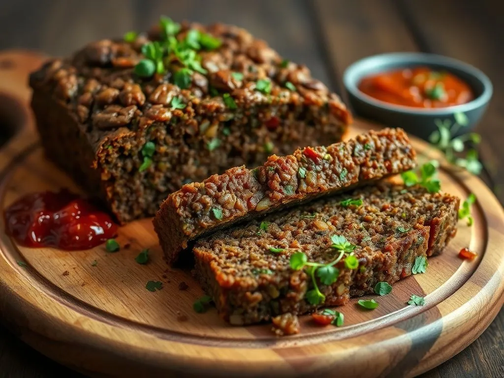 Herbed Lentil Loaf Using Horsegram