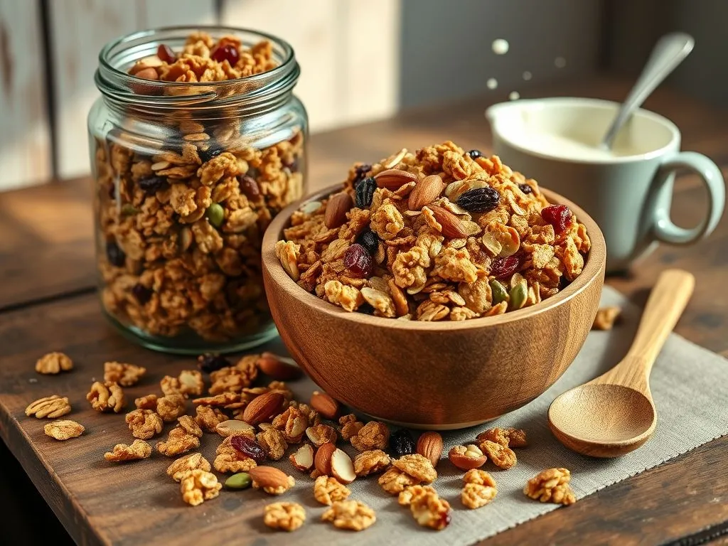 Home Made Breakfast Granola