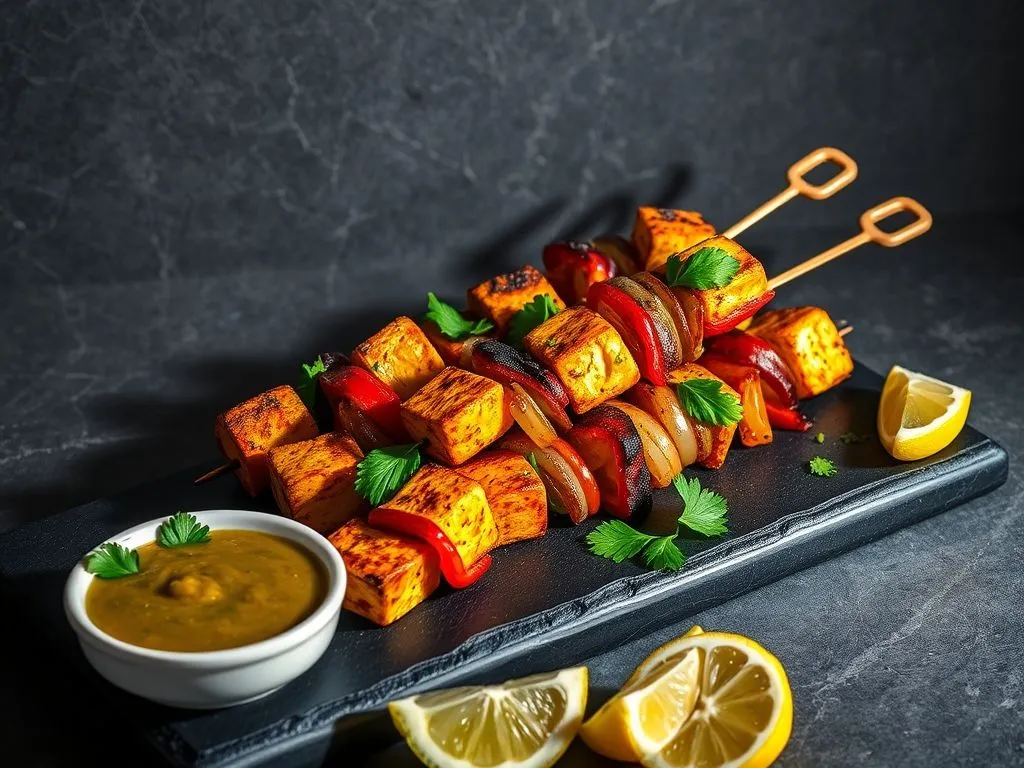 Jain Kaju Paneer Tikka