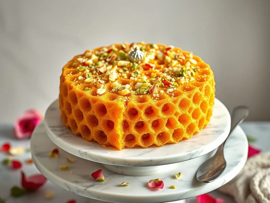 Jain Paneer Ghevar