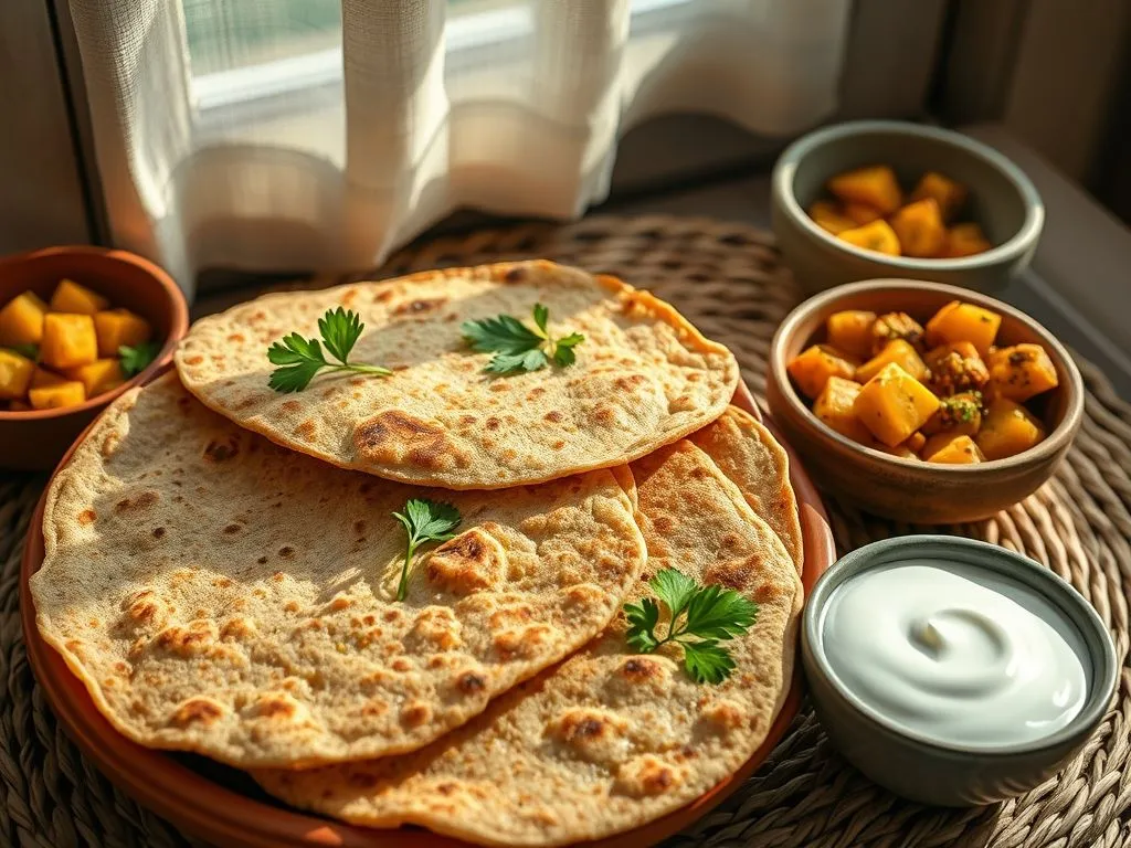 Jain Singhare Ki Roti