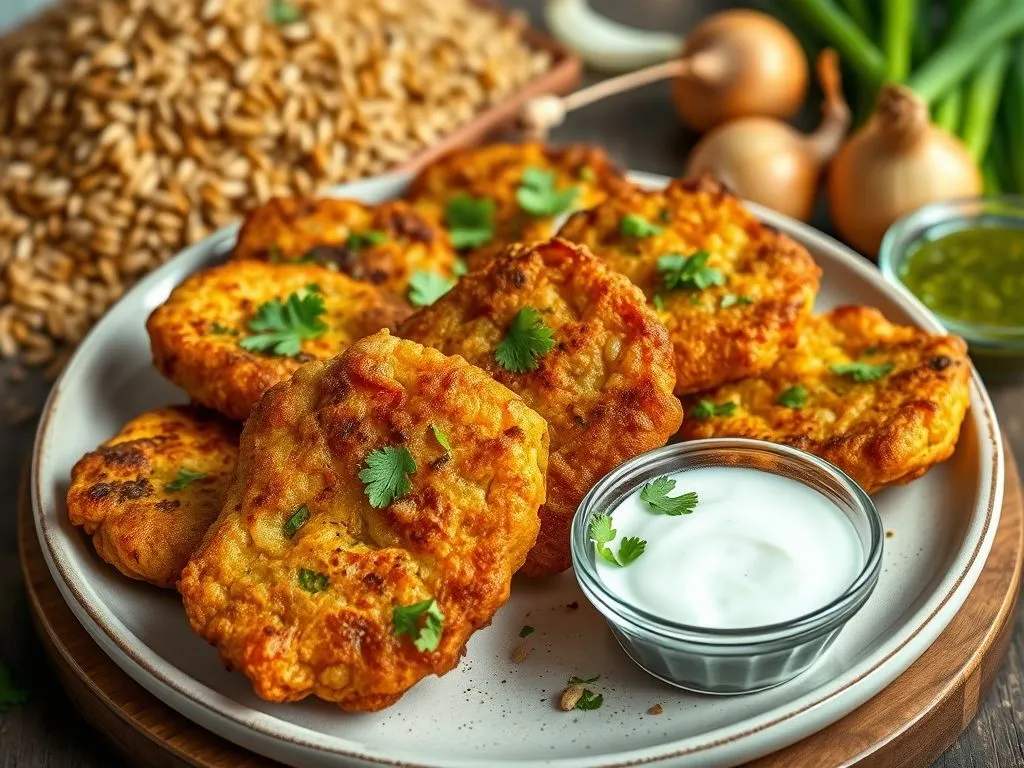Jowar Pyaaz Tikkad