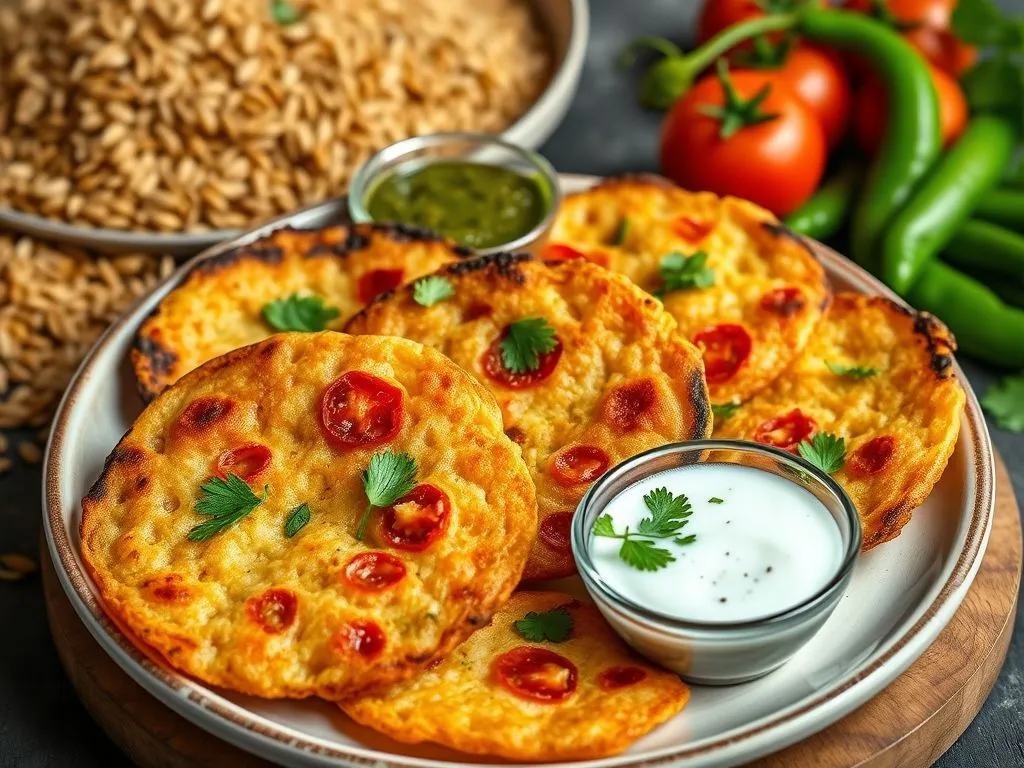 Jowar & Tomato Cheela