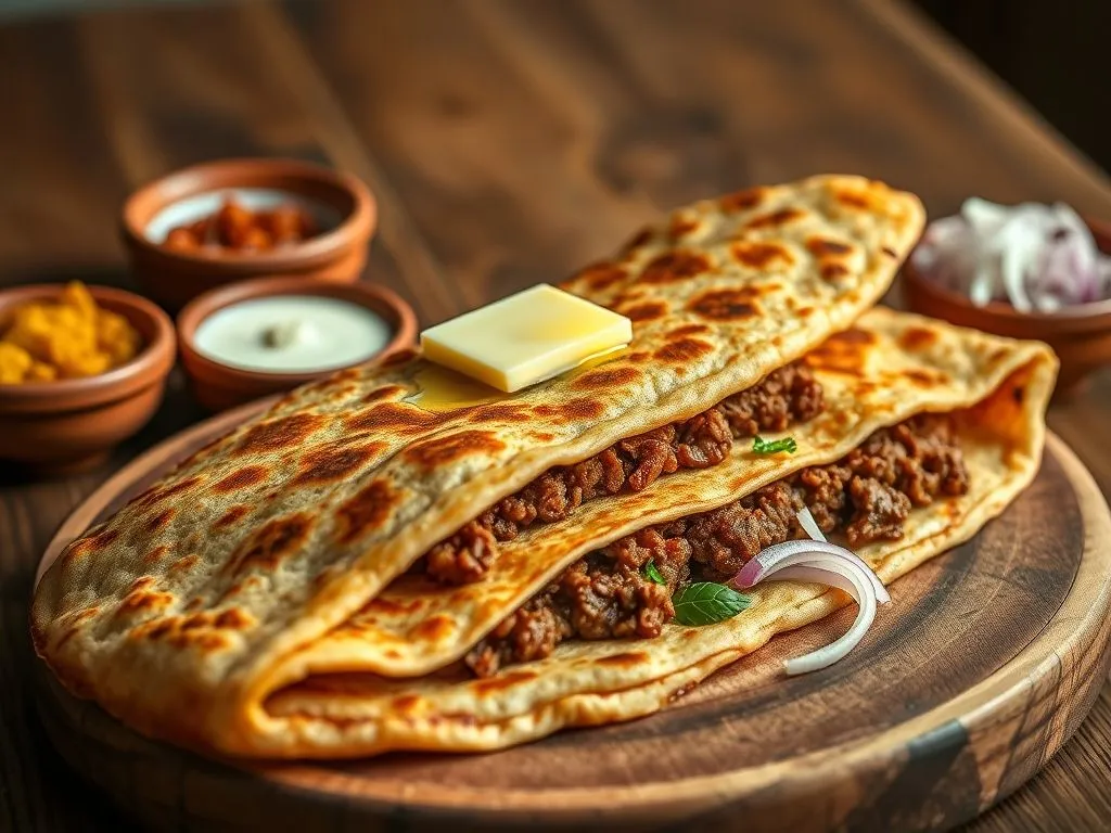 Keema Paratha