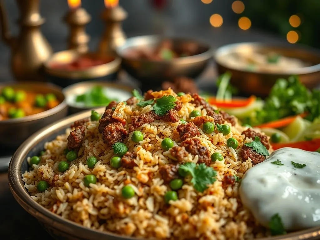 Keema Pulao