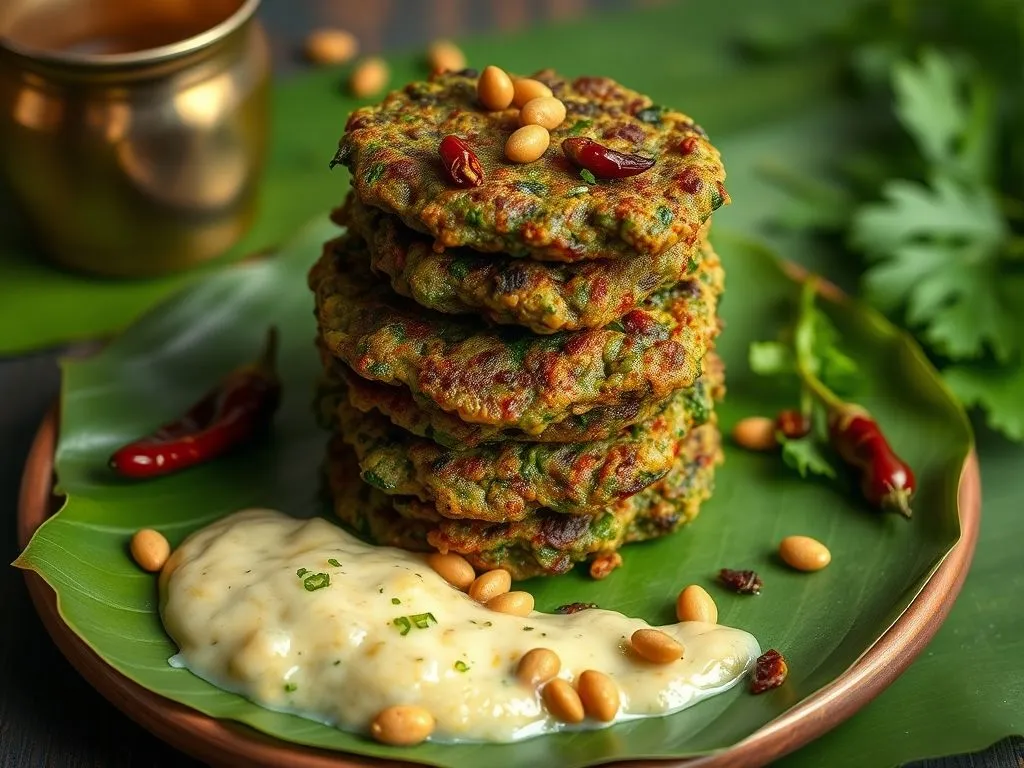Keerai Vadai
