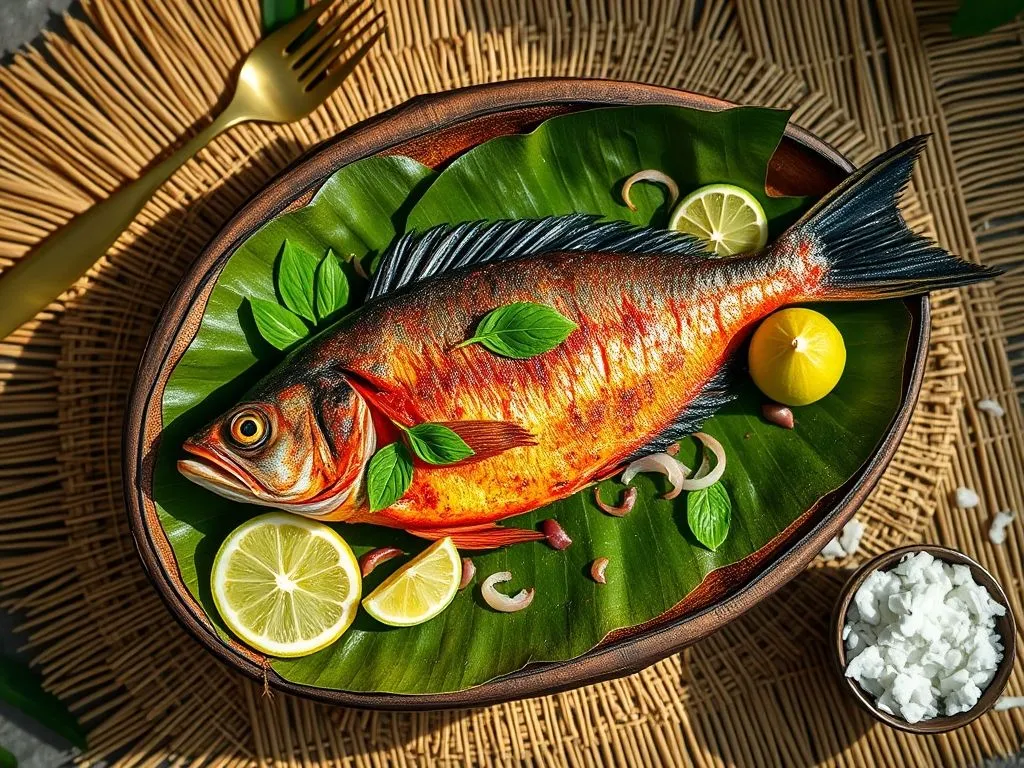 Kerala Meen Pollichathu