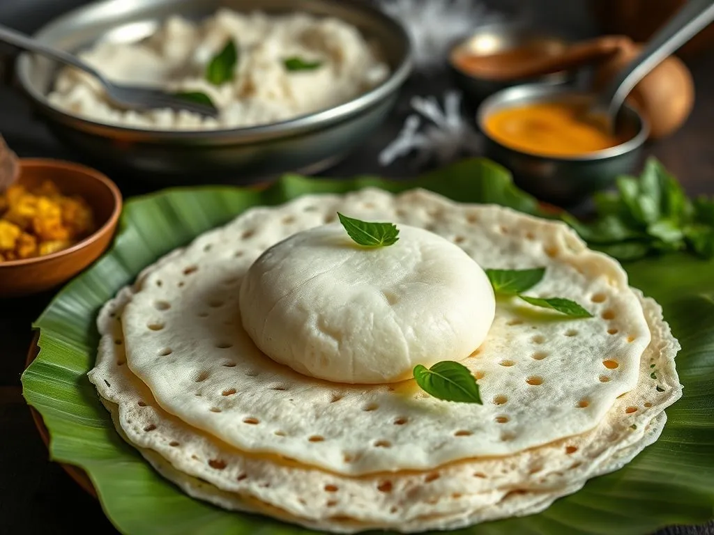 Kerala Style Appam Without Yeast