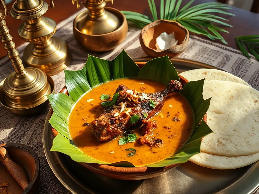 Kerala Style duck curry with Coconut Milk
