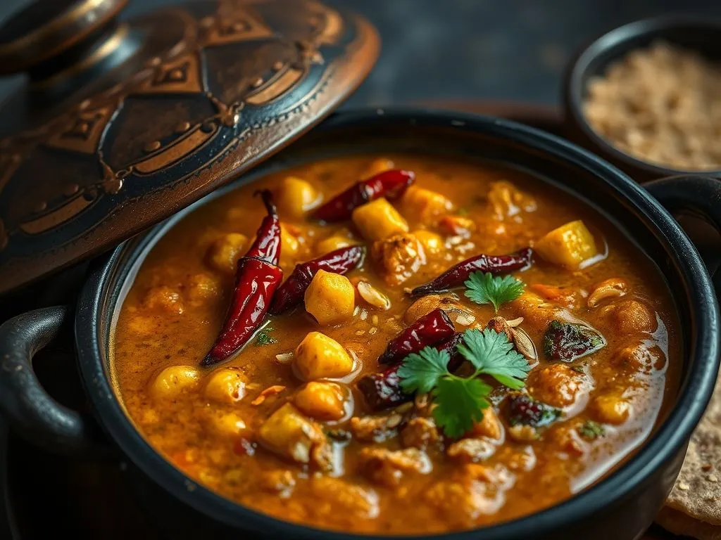 Kolhapuri Akkha Masoor Dal