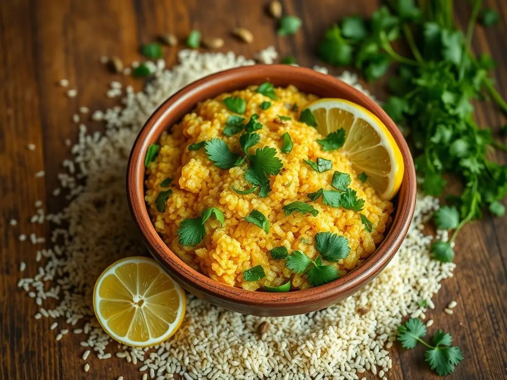 Kothamalli Rava Upma