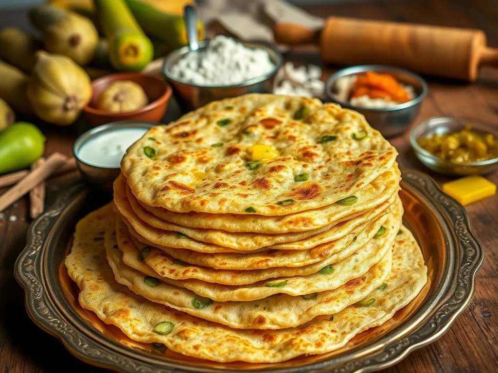 Lauki Paratha