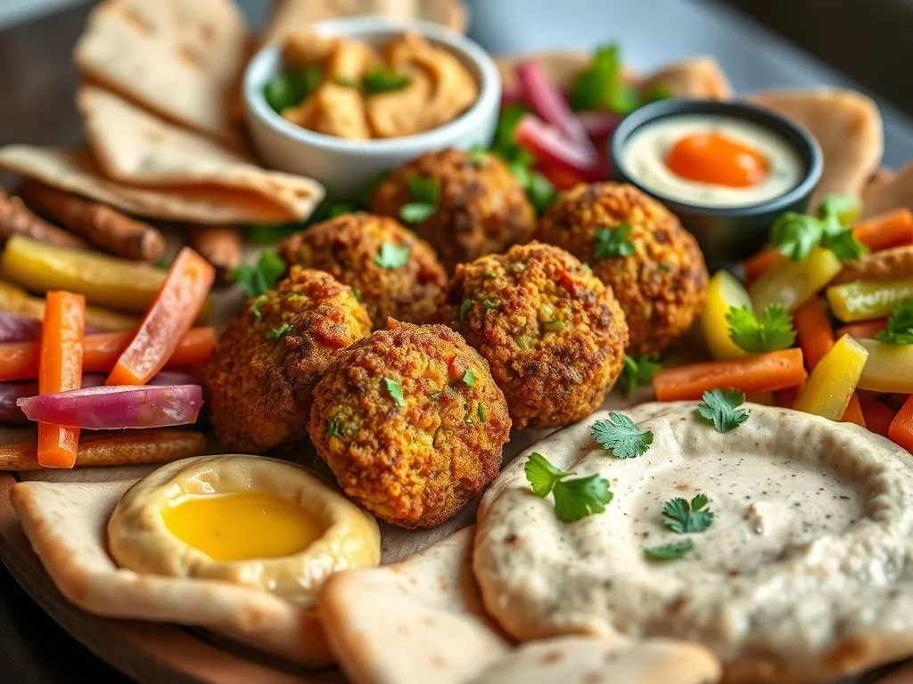 Lebanese Chickpea Falafel