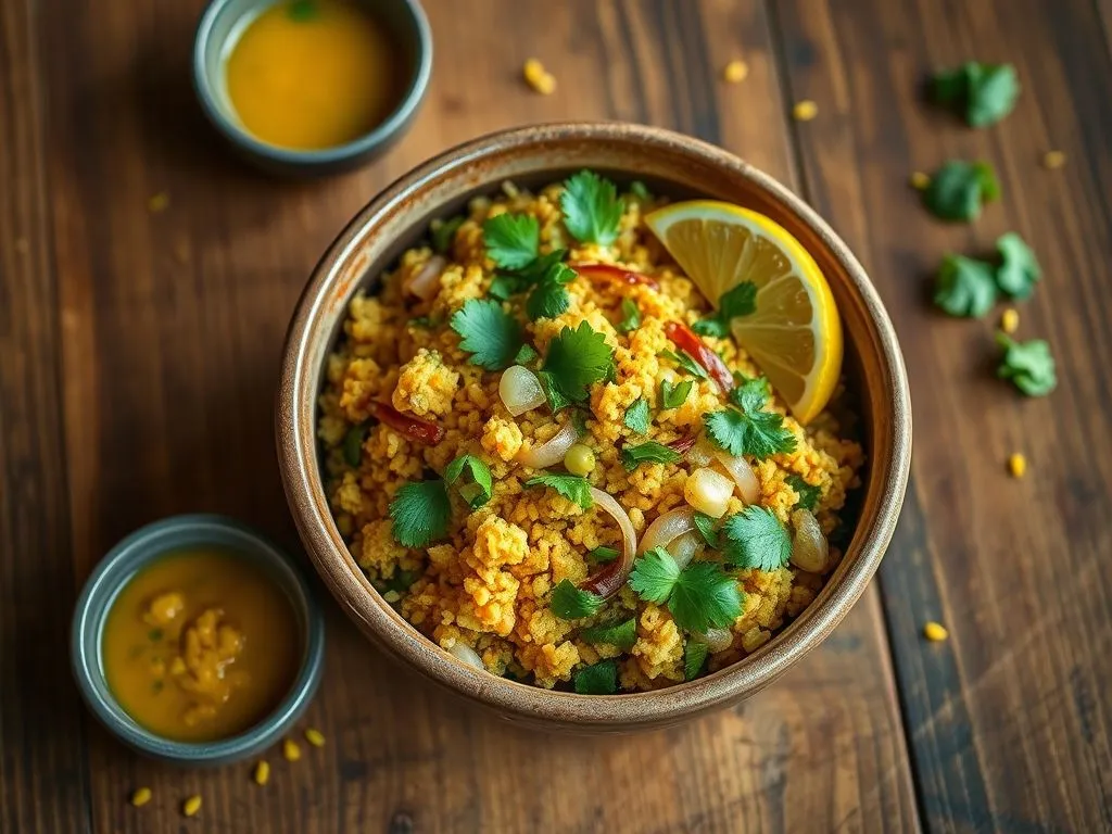 Left Over Vadai Upma