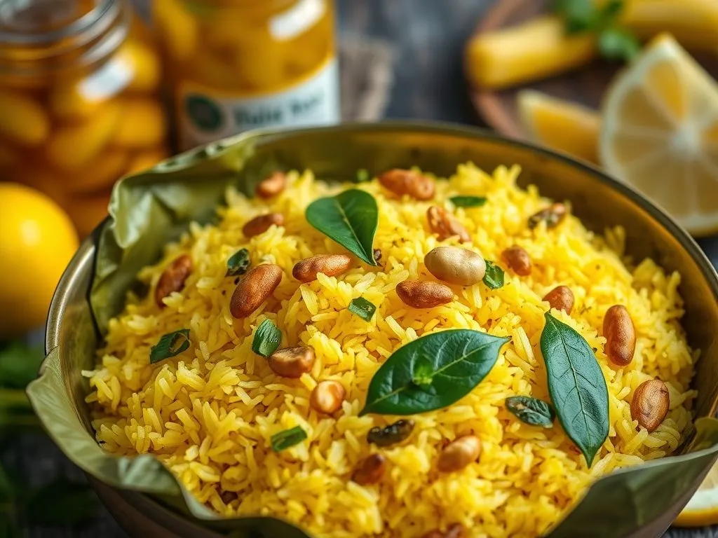 Lemon Rice (North Indian version)