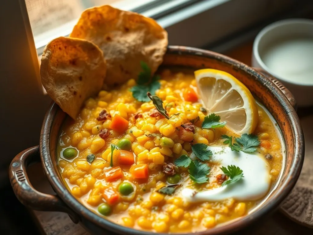 Maize Dalia Khichri