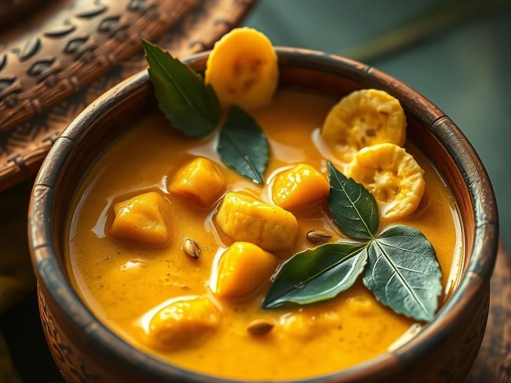 Malabar Kaai Curry With Nenthrapazham