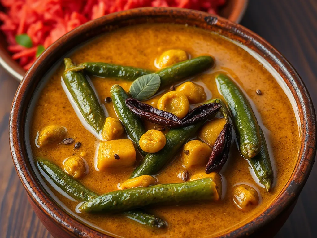 Mangalorean Style Bendekayi Huli Koddel