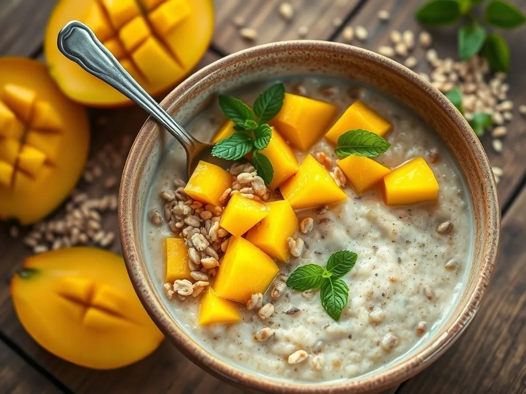 Mango Buckwheat Porridge