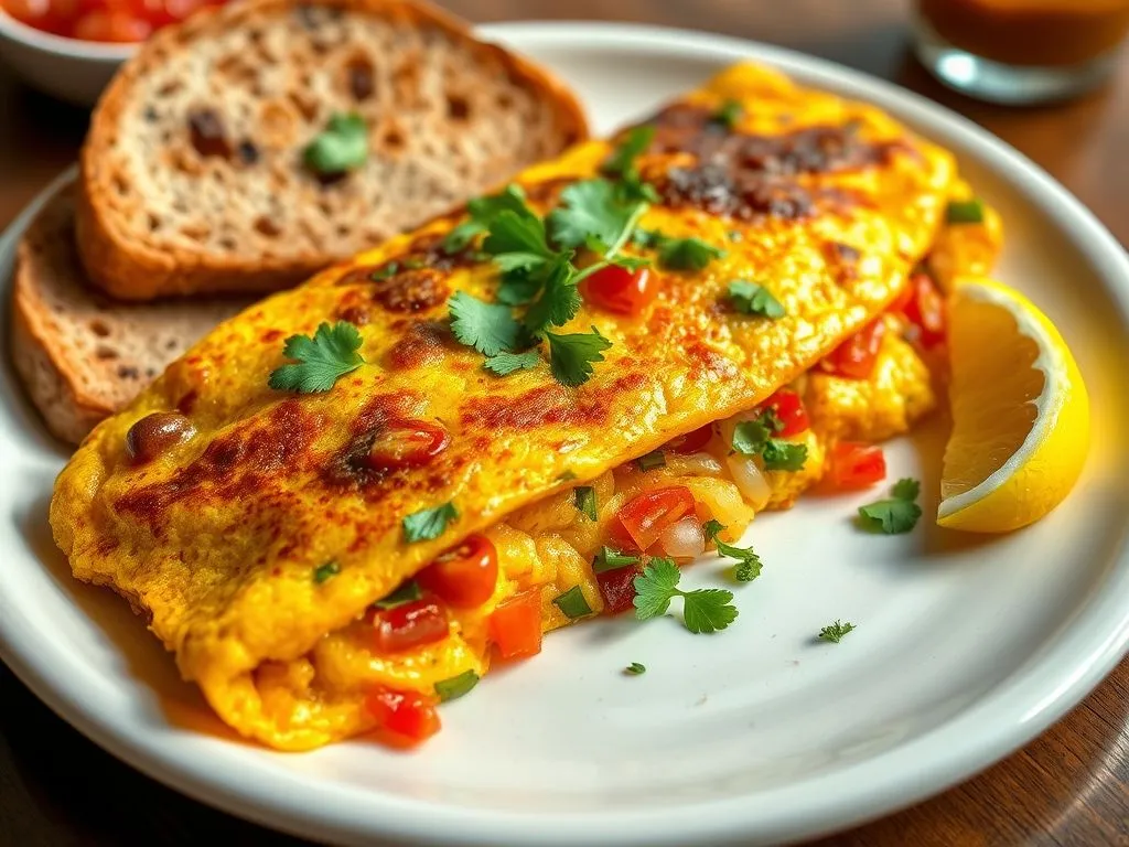 Masala Omelette