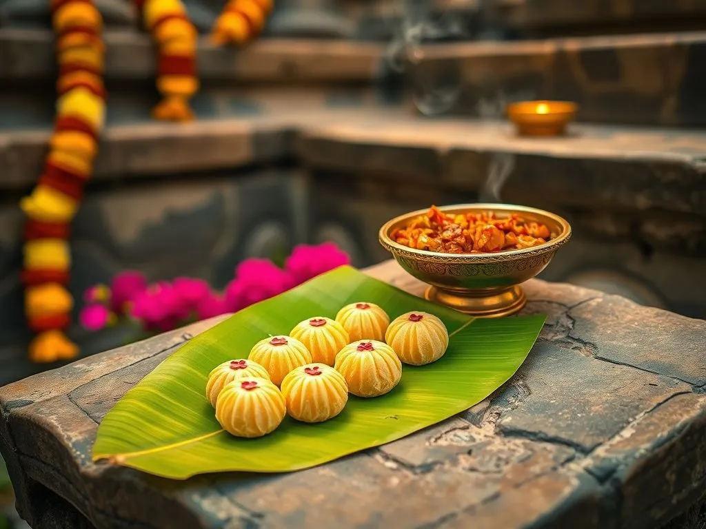 Mathura Peda with Aloo Sabzi