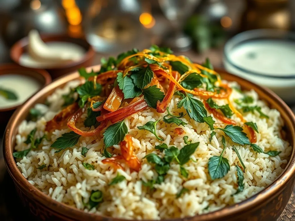 Methi Biryani