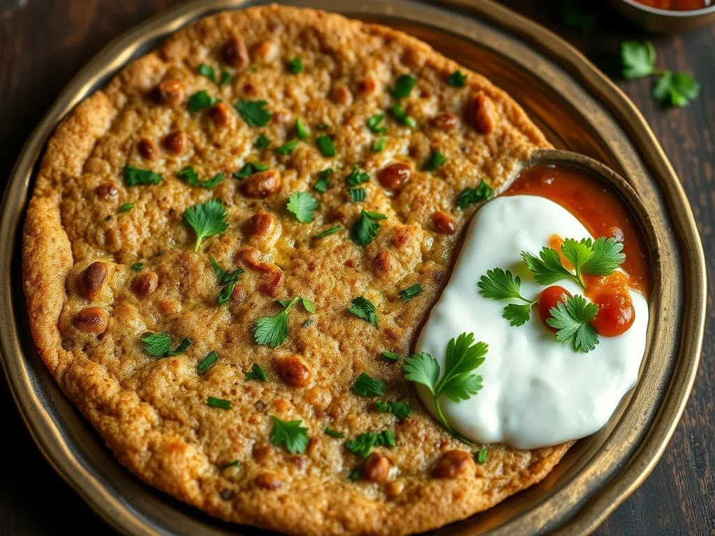 Methi Jowar Ragi Thalipeeth