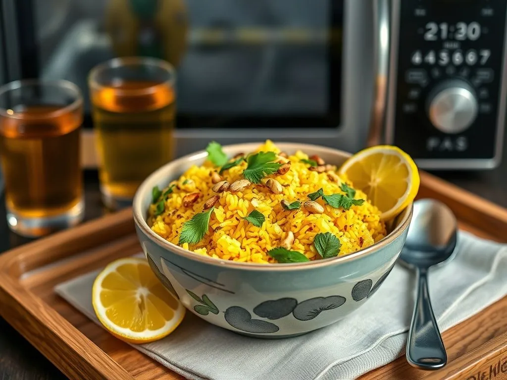 Microwave Poha