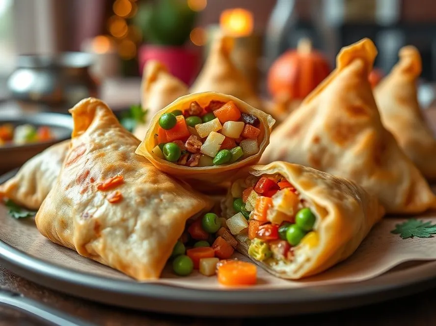 Mixed Veg Samosa
