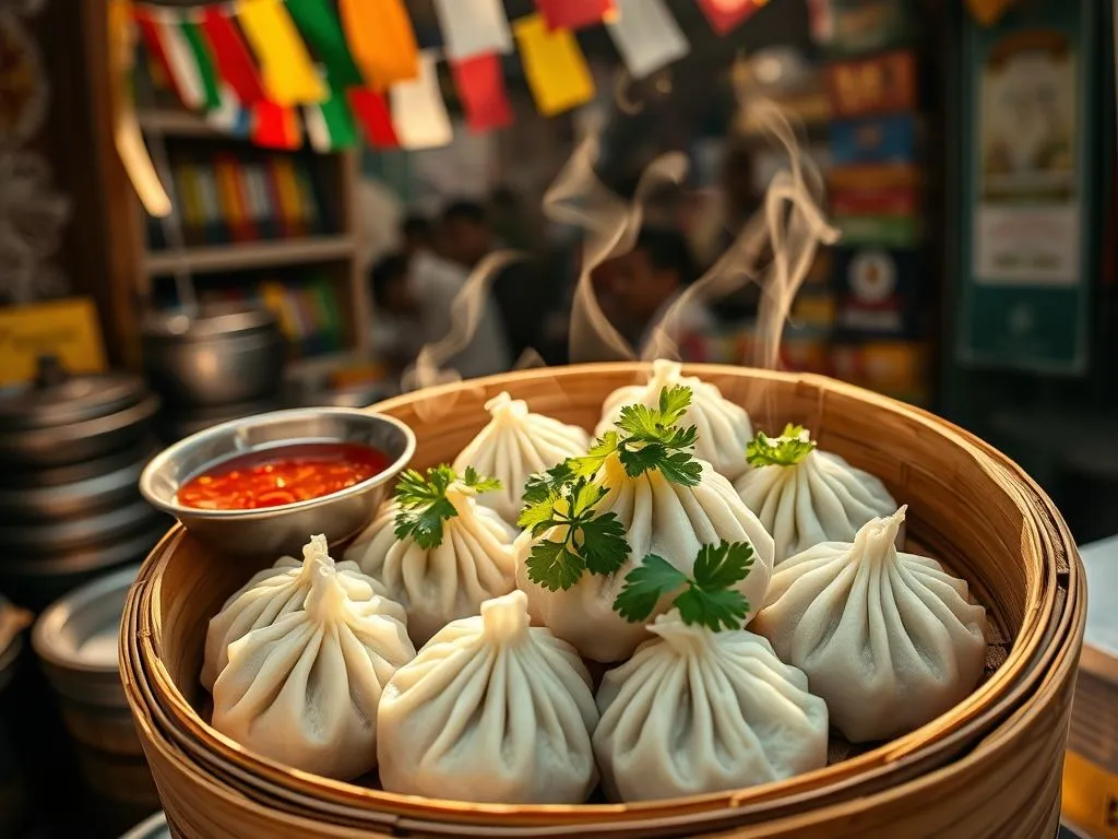 Momos Steamed