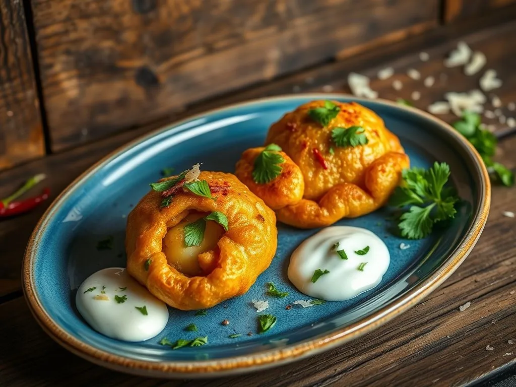 Moong Cheese Kachori