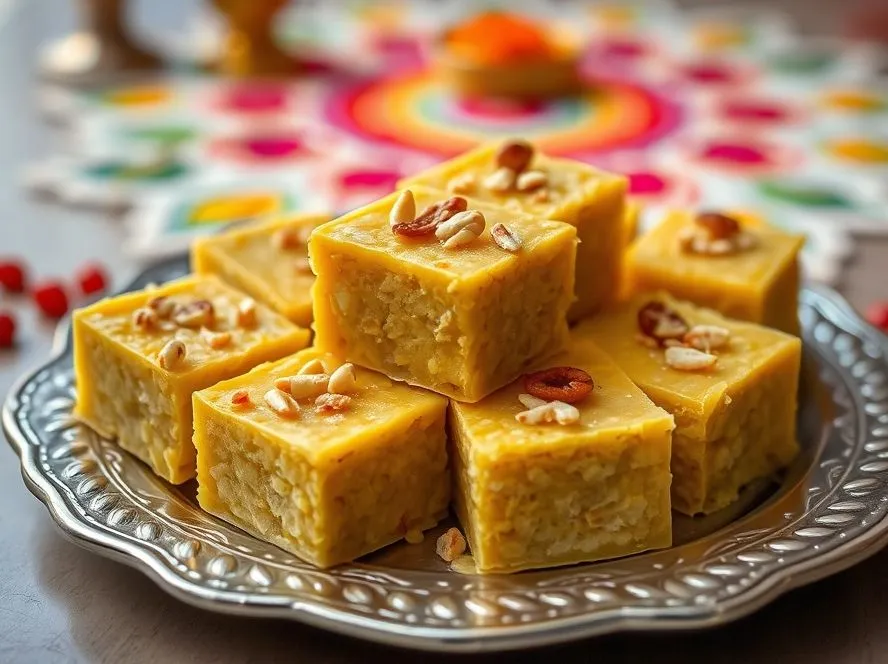 Moong Dal Barfi