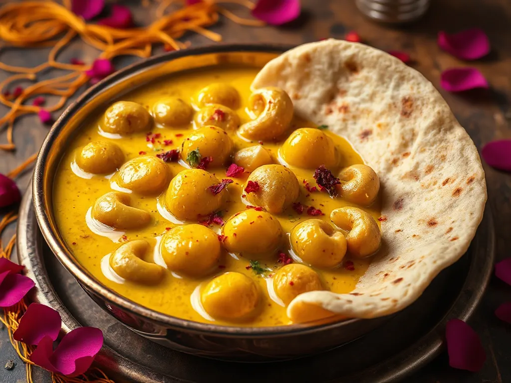 Mughalai Shahi Kaju Aloo Ki Sabzi