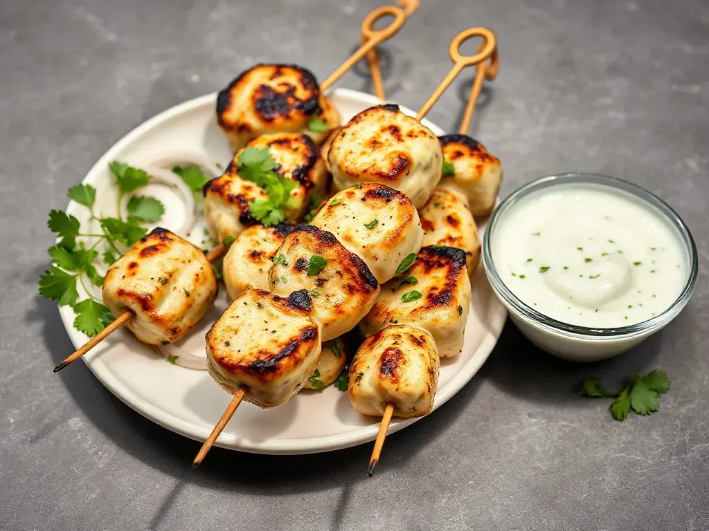 Murg Malai Kebab