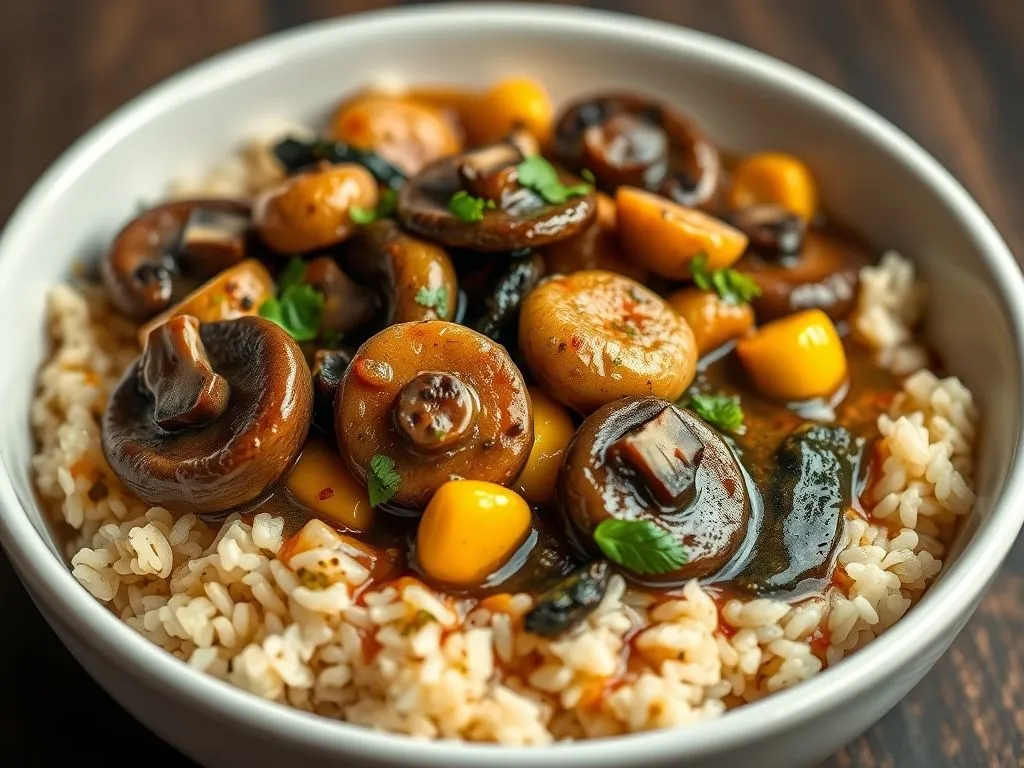 Mushroom Baby Corn Kaalimirri