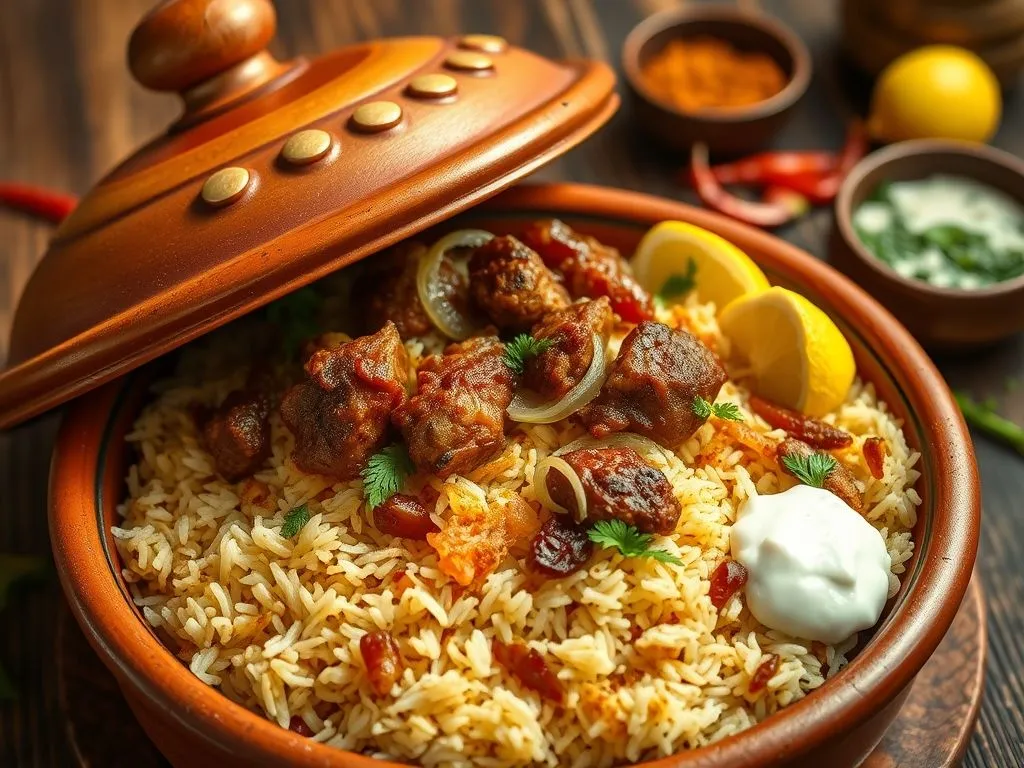 Mutton Dum Biryani