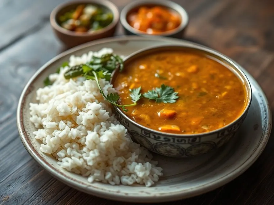 Nepalese Style Dhal Bhat