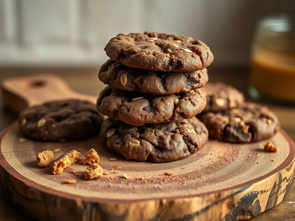 No Bake Cocoa Oats Cookies
