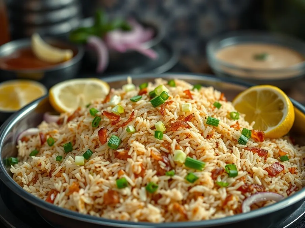Onion Fried Rice (desi)