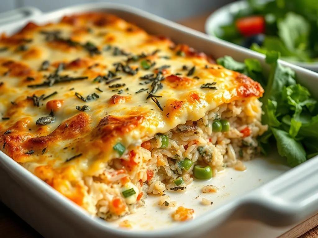 Oven Baked Rice Casserole