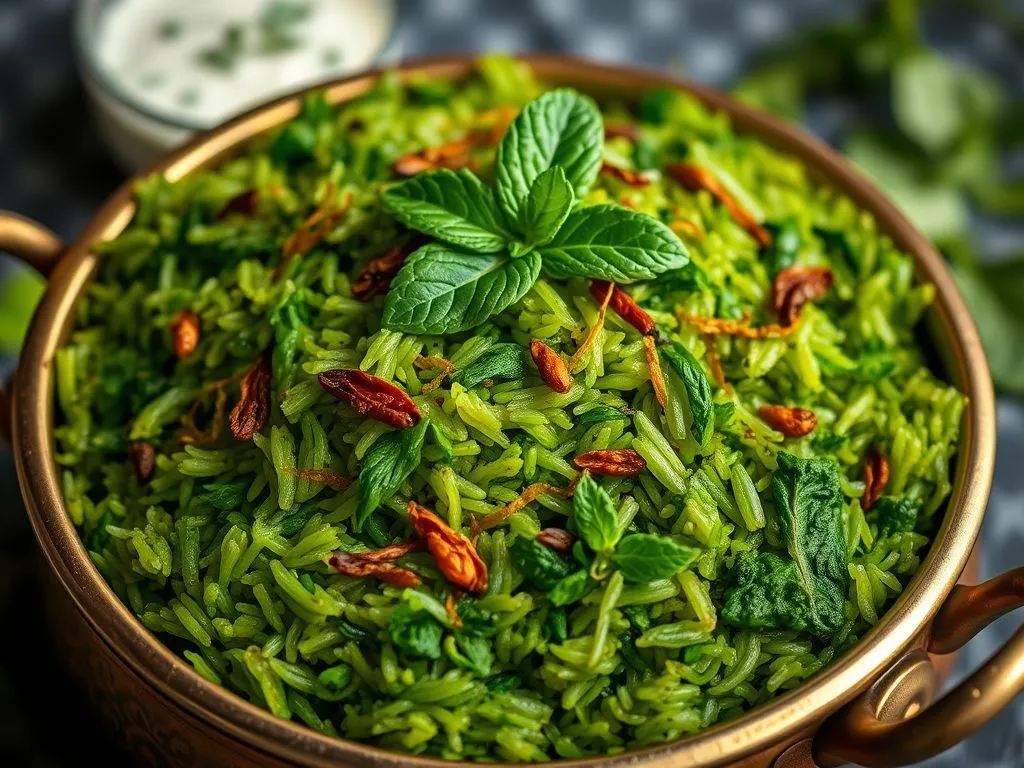 Palak Biryani