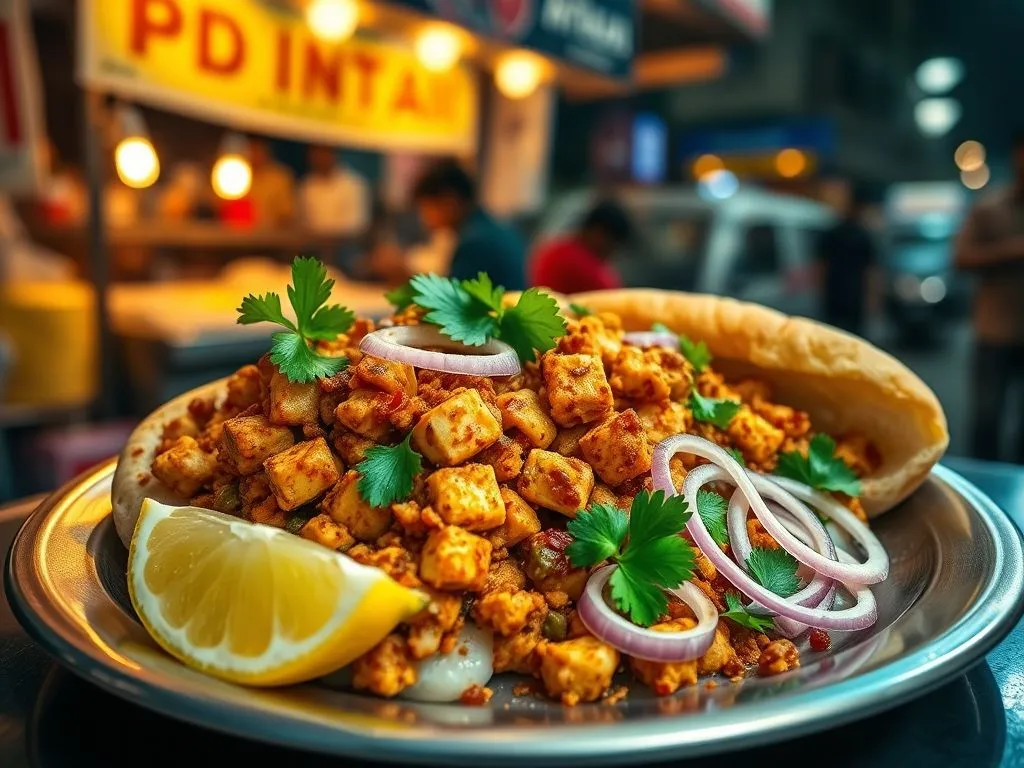 Paneer Bhurji Pav