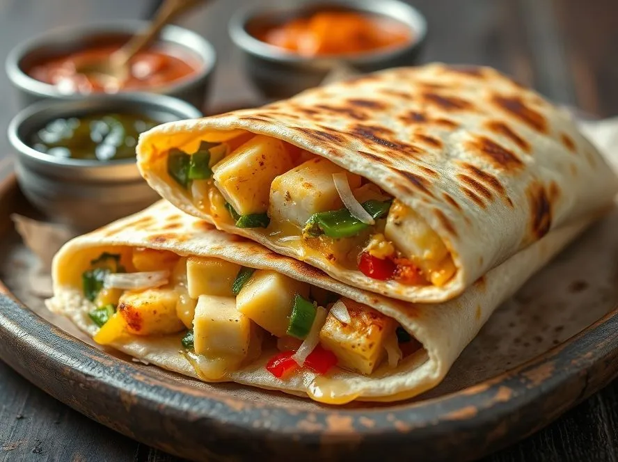 Paneer Cheese Frankie