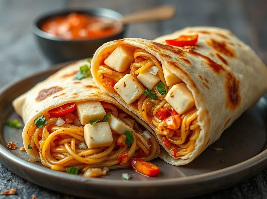 Paneer Chowmein Roll