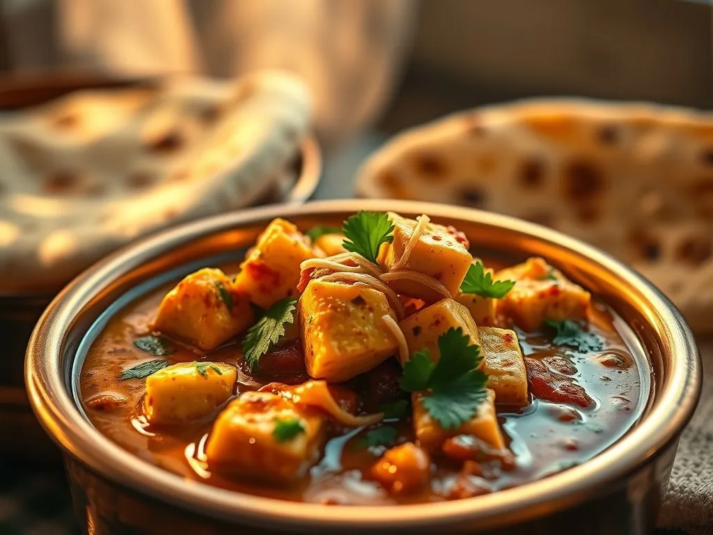 Paneer Dhania Adraki