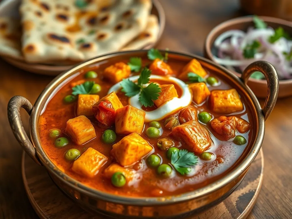 Paneer Matar Curry