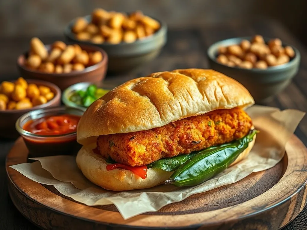 Paneer Vada Pav