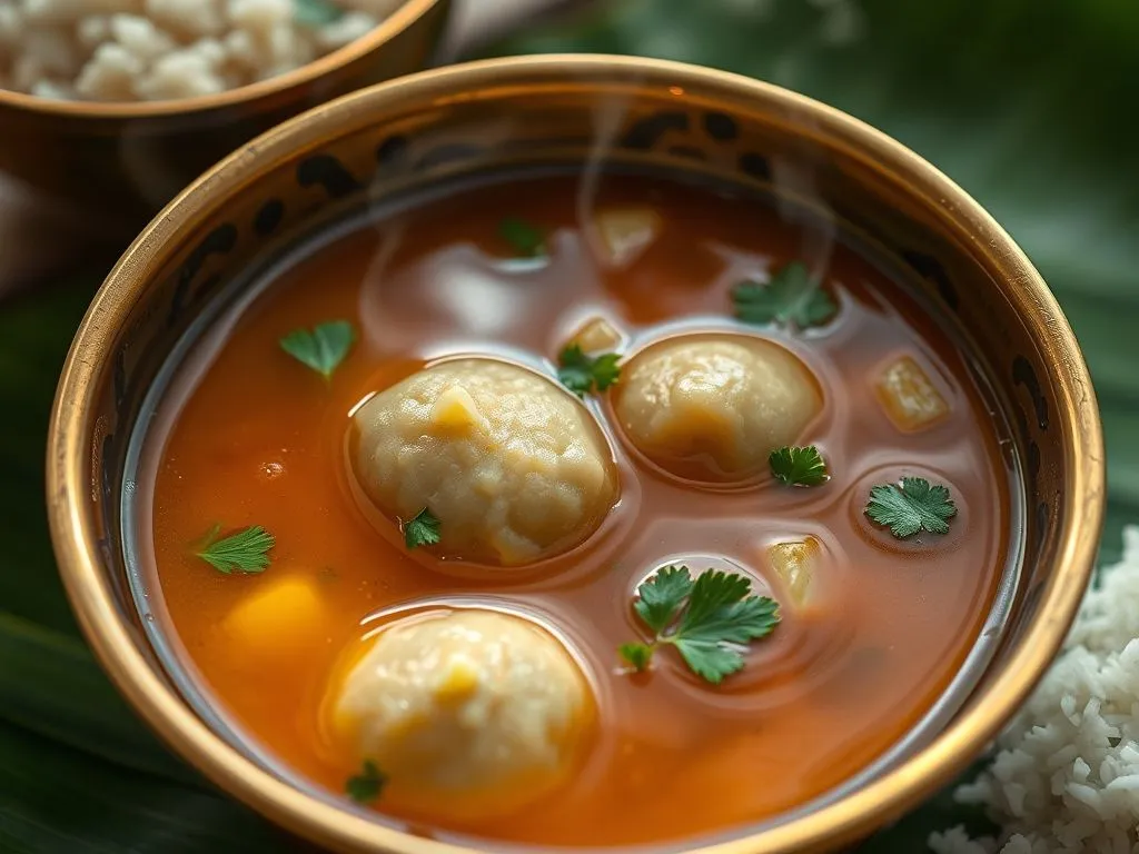 Paruppu Urundai Rasam