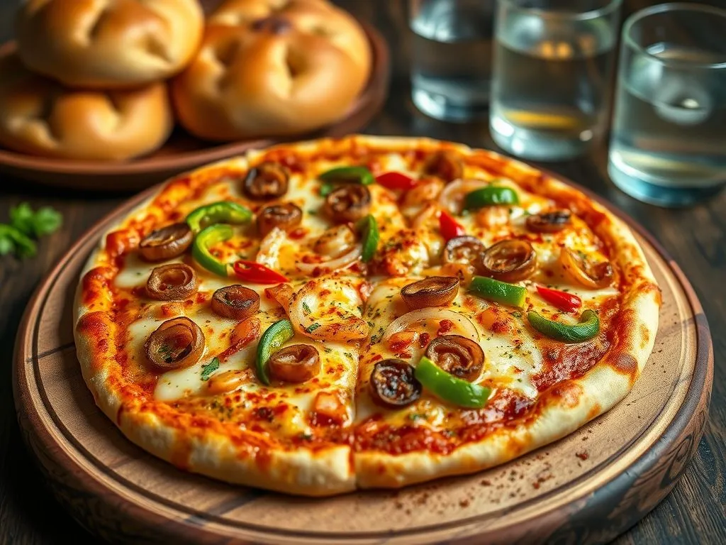 Pav Bhaji Pizza