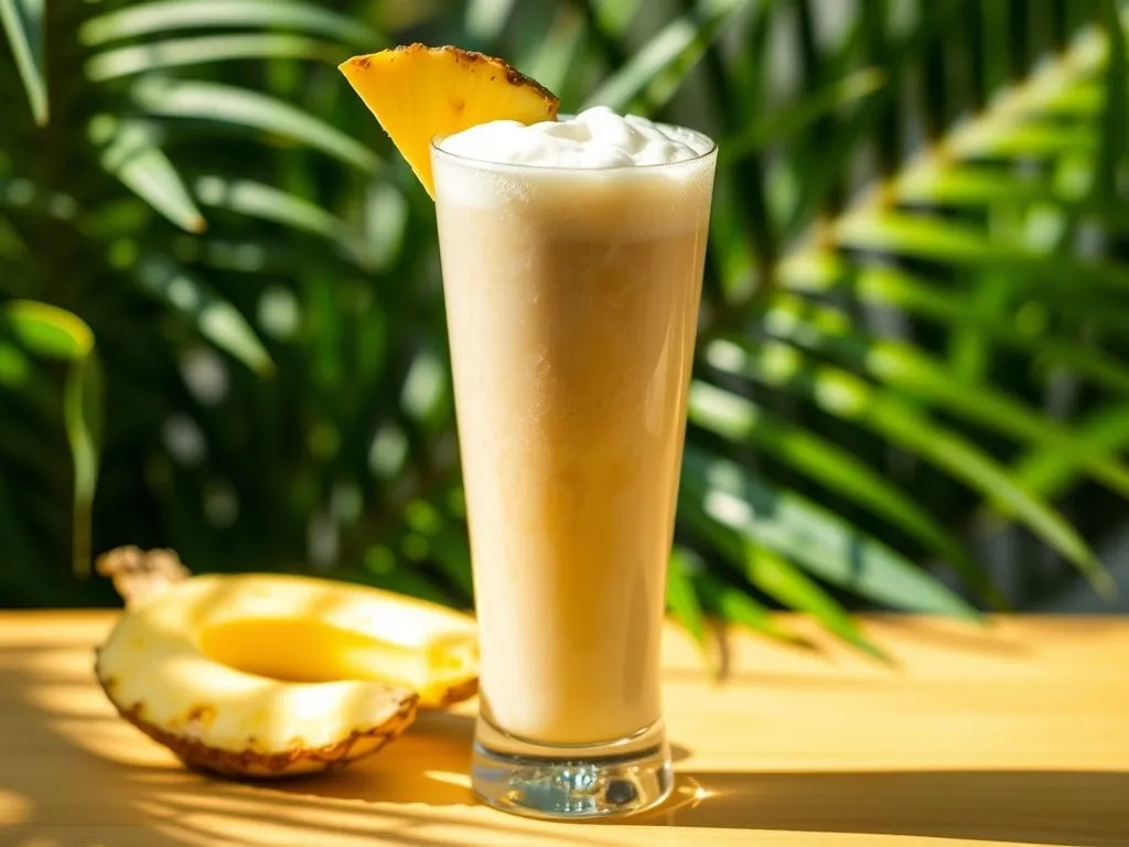 Pineapple and Banana Smoothie